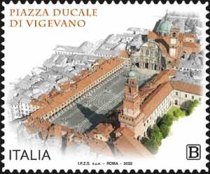 Patrimonio artistico e culturale italiano : Piazza Ducale a Vigevano