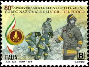 Corpo Nazionale dei Vigili del Fuoco - 80° Anniversario della costituzione