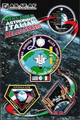 Associazione Italiana di Astrofilia - Vent'anni di Astronauti Italiani nello Spazio - 119^  Veronafil