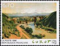 Francia 1996 - Arte - Corot - Il ponte di Narni