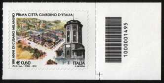 Prima Città Giardino d’Italia - Cusano Milanino - codice a barre n° 1495