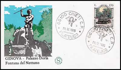 1976 - Fontane d'Italia - 4ª emissione - Genova - Fontana Doria