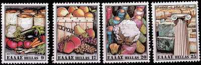 Grecia 1981 - Prodotti di esportazione