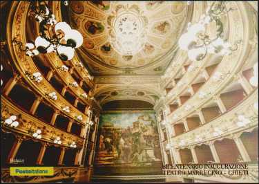 Bicentenario della inaugurazione del Teatro Marrucino di Chieti  - codice a barre n° 1865