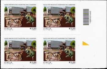 2015 -  Museo Archeologico Nazionale della Sibaritide - quartina con codice a barre n° 1660