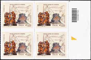 La Sacra Spina di Andria - quartina  con codice a barre n° 1725