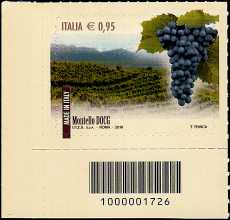 Italia 2016 - I Vini Italiani DOCG - codice a barre n°  1726 