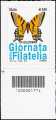 2016 - Giornata della filatelia 2016 - francobollo con codice a barre n° 1774  IN  BASSO  A  DESTRA