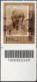 2022 - Patrimonio artistico e culturale italiano : Ilario Fioravanti - Centenario della nascita - francobollo con codice a barre n° 2269 in BASSO a sinistra
