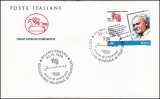 1998 - Esposizione mondiale di Filatelia - Giornata del francobollo - FDC  CAVALLINO - Annullo ufficiale Milano 