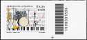 2017 - Giornata della Filatelia - francobollo con codice a barre n° 1836