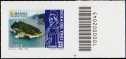 Patrimonio naturale e paesaggistico - Isola del Tino - francobollo con codice a barre n° 2045 a DESTRA in basso