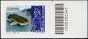 Patrimonio naturale e paesaggistico - Isola del Tino - francobollo con codice a barre n° 2045 a DESTRA in alto