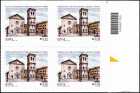 2016 - "Patrimonio artistico e culturale italiano" : Santuario Santa Maria della Quercia - Viterbo - quartina con codice a barre n° 1785