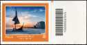 Italia del mare - Turistica  49ª serie - Mazara del Vallo ( TP ) - francobollo con codice a barre n° 2345 a DESTRA in alto