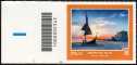 Italia del mare - Turistica  49ª serie - Mazara del Vallo ( TP ) - francobollo con codice a barre n° 2345 a SINISTRA in basso