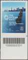 The Ocean Race - The Grand Finale 2022/2023 - Genova - francobollo con codice a barre n° 2331 in BASSO a destra