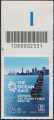 The Ocean Race - The Grand Finale 2022/2023 - Genova - francobollo con codice a barre n° 2331 in ALTO a  sinistra