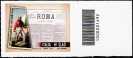 Italia 2012 - 150° Anniversario della prima pubblicazione del quotidiano " Roma " - codice a barre n° 1492