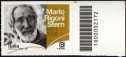 Mario Rigoni Stern - Centenario della nascita - francobollo con codice a barre n° 2172 a DESTRA in alto