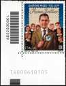 2022 - "Il senso civico" - Gastone Rizzo - Centenario della nascita - francobollo con codice a barre n° 2209 in BASSO a sinistra