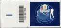 Ryder Cup - Roma 2023 - francobollo con codice a barre n° 2366 a SINISTRA  in  basso