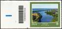 Italia del mare - Turistica  49ª serie - Sabaudia ( LT ) - francobollo con codice a barre n° 2346 a SINISTRA  in  basso
