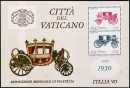 Vaticano 1985 - Esposizione mondiale di filatelia « Italia ' 85 » - foglietto