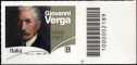 2022 - Giovanni Verga - Centenario della morte - francobollo con codice a barre n° 2189 a DESTRA in basso