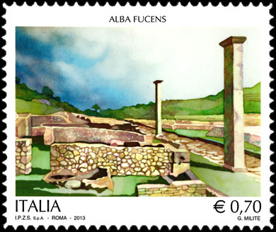 Patrimonio artistico e culturale italiano : Sito archeologico di Alba Fucens