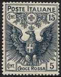 1915 - Pro Croce Rossa - Aquila sabauda