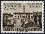 Decennale dei Trattati di Roma istitutivi della CEE e della CEEA - L. 40