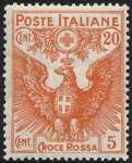 1915 - Pro Croce Rossa - Aquila sabauda