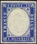 1863 - Effige di Vittorio Emanuele II, in rilievo