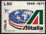 25° Anniversario dell'Alitalia - L. 90