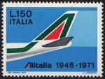 25° Anniversario dell'Alitalia - L. 150