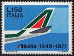 25° Anniversario dell'Alitalia - L. 150