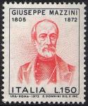 Centenario della morte di Giuseppe Mazzini - L. 150