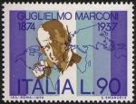 Centenario della nascita di Guglielmo Marconi - ritratto