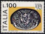 Esposione mondiale di filatelia ' Italia ' 76 ' - stemma di Ufficio Postale