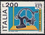 Esposione mondiale di filatelia ' Italia ' 76 ' - bollatrice a mano