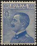 1923 - Effige di Vittorio Emanuele III - volta a sinistra - tipo del 1908