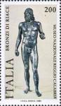 ' Bronzi di Riace ' - guerrieri greci - V° sec. - Museo di Reggio Calabria