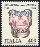 4° Centenario della fondazione della Accademia della Crusca - emblema
