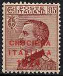 1924 - Crociera italiana nell'America latina - francobolli del 1901-1923 soprastampati