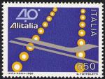 40° Anniversario dell'Alitalia - L. 650