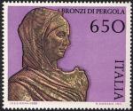 Patrimonio artistico e culturale italiano - I bronzi di Pergola - busto femminile