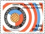 Coppa del mondo di calcio «Italia '90» - Scudetto della Cecoslovacchia