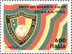 Coppa del mondo di calcio «Italia '90» - Scudetto del Camerun