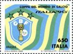 Coppa del mondo di calcio «Italia '90» - Scudetto del Brasile
